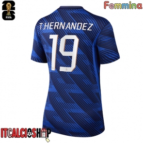 Francia Theo Hernandez #19 Prima Maglia Femmina Mondiali 2026 Manica Corta